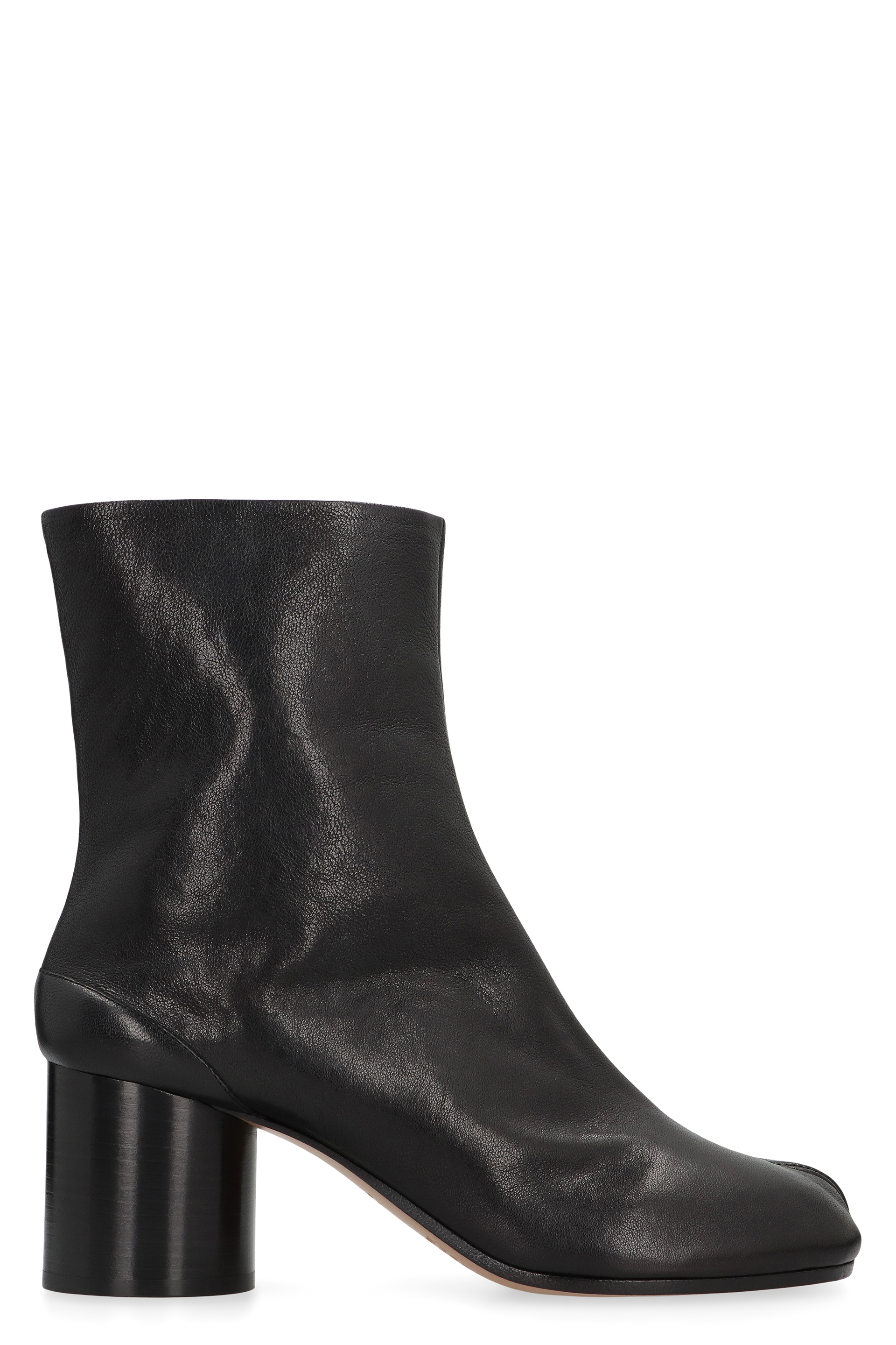 Tabi leather ankle boots