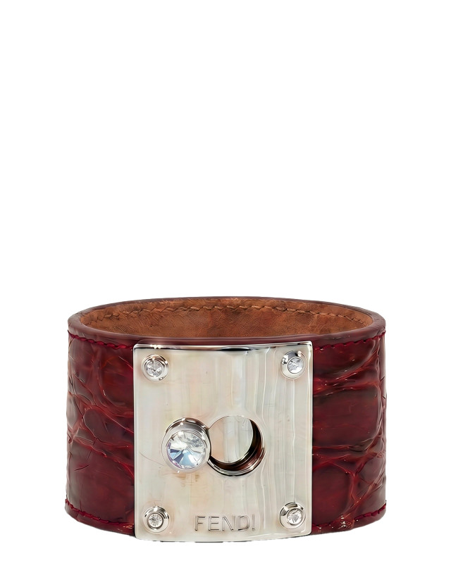 Leather Bracelet Silver Closure