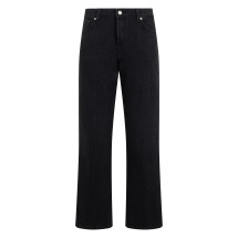 Straight denim jeans in cotton