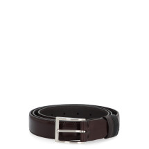 Reversible leather belt