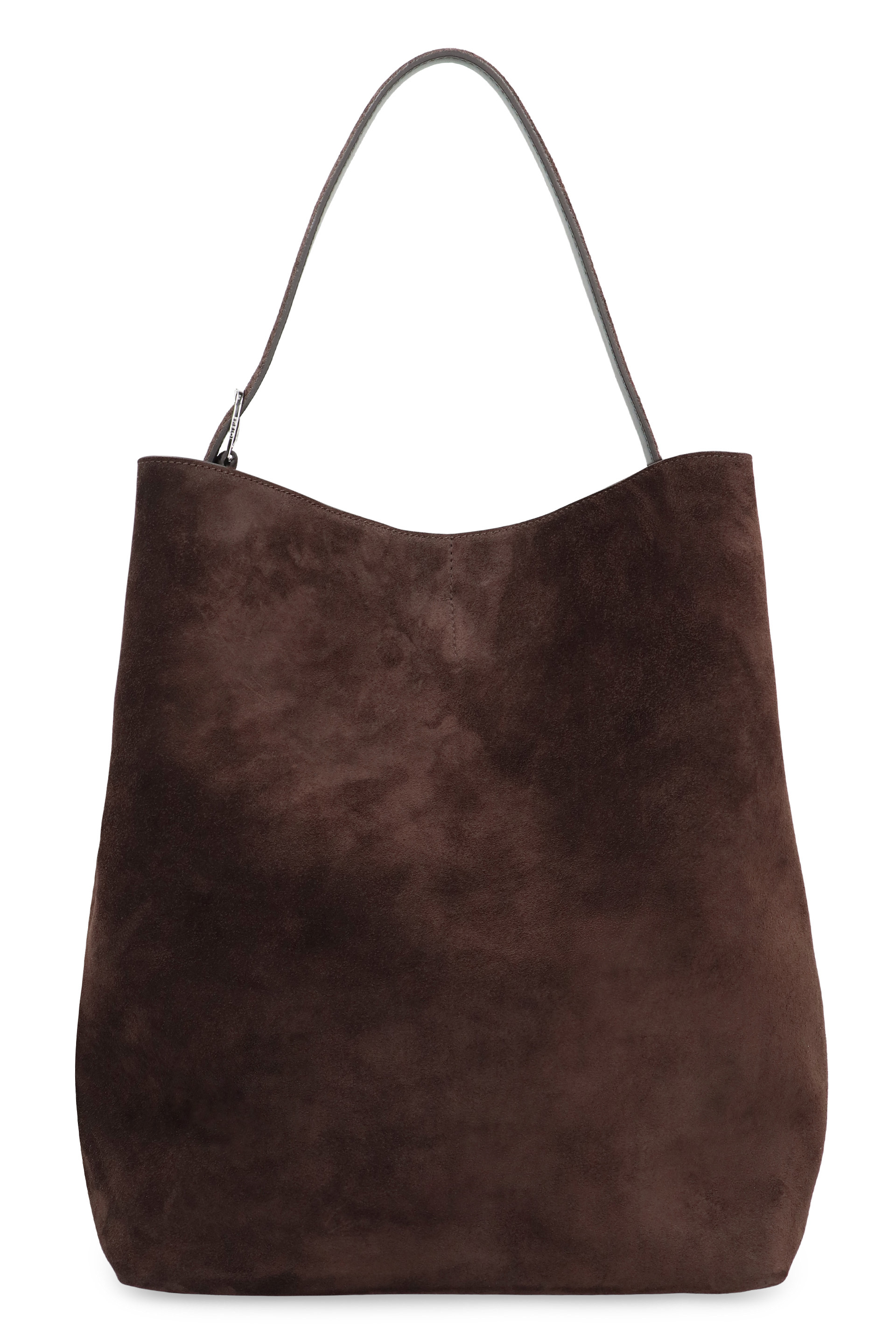 Tote bag in suede