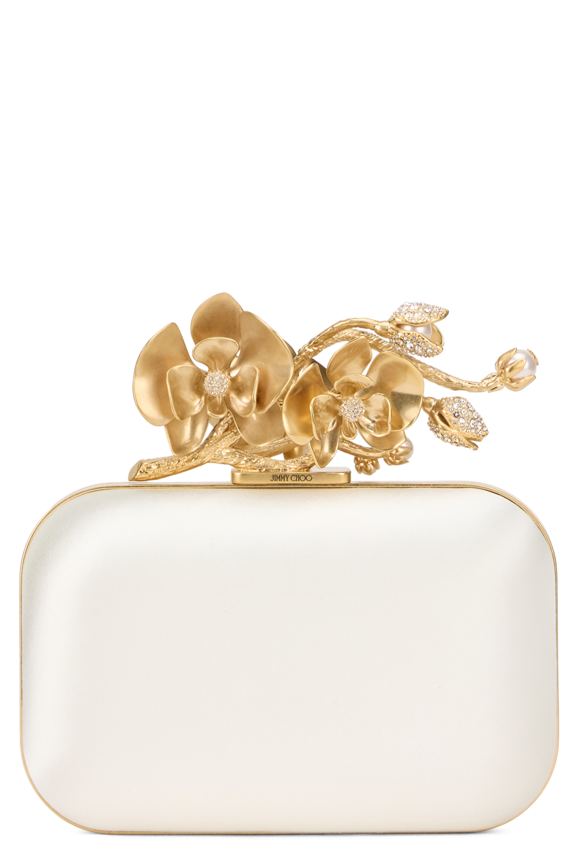 Clutch Cloud in satin