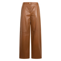 Loose Leather Pants