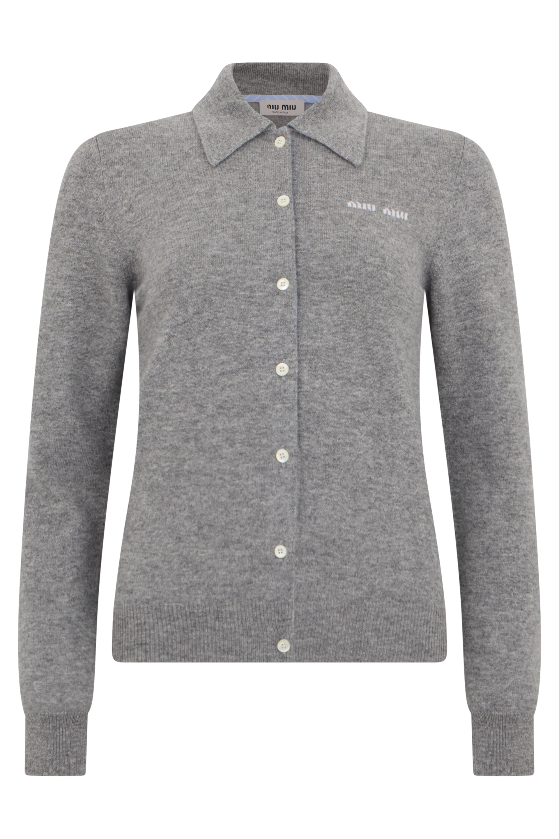 Cardigan with collar