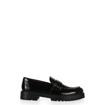 Leather loafers