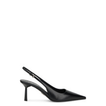 Slingback with thin heel