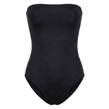 Elegant Black Swimsuit Without Straps