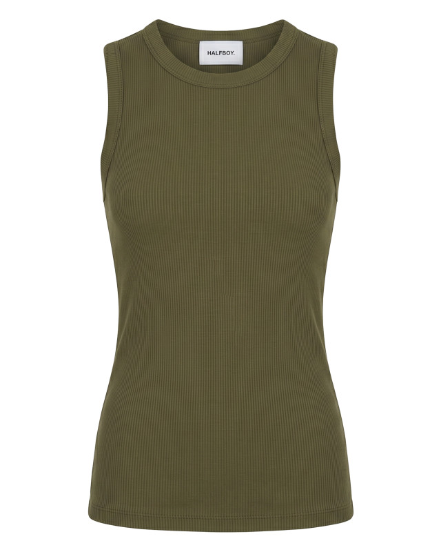 Ribbed tank top