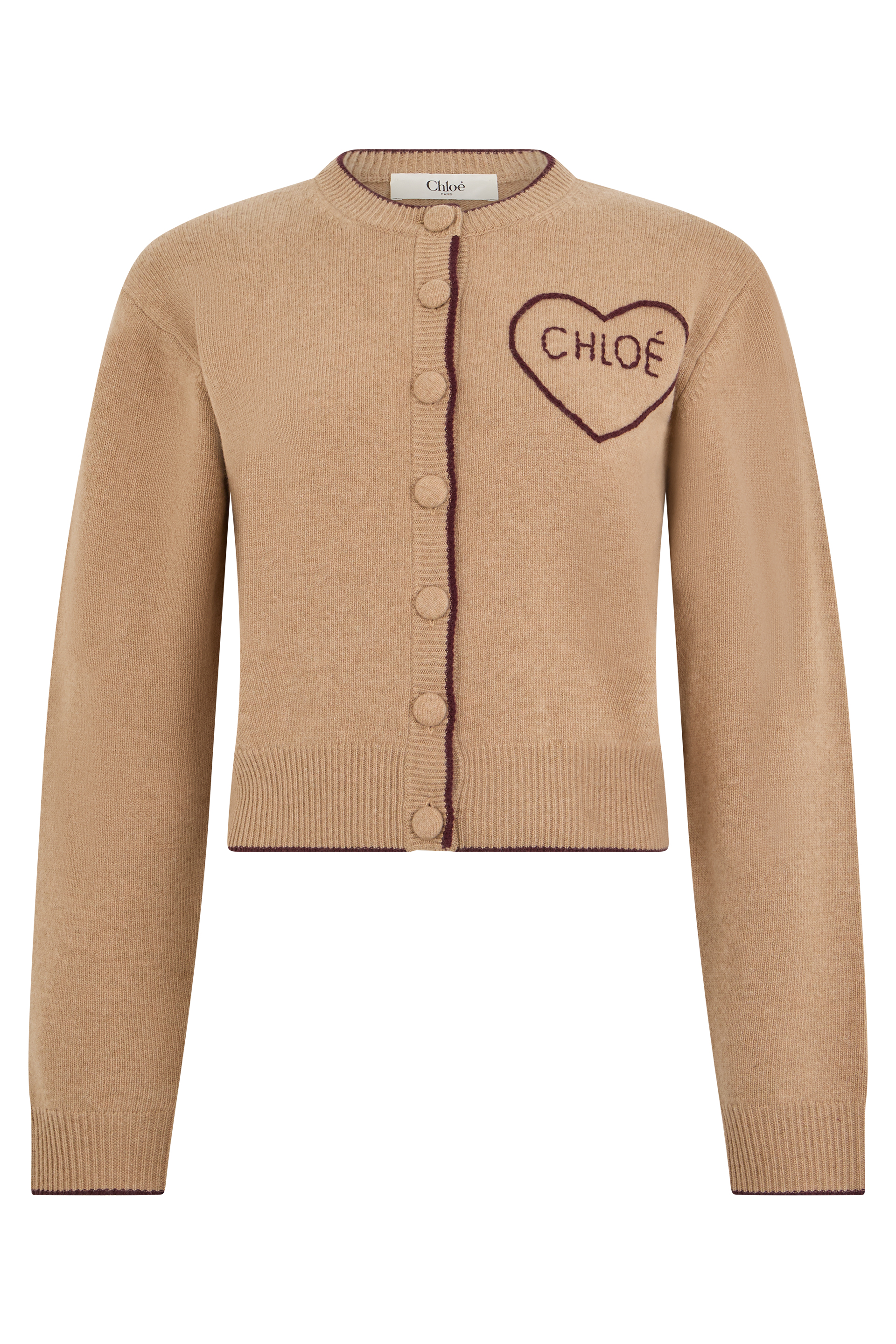 Cardigan in wool and cashmere