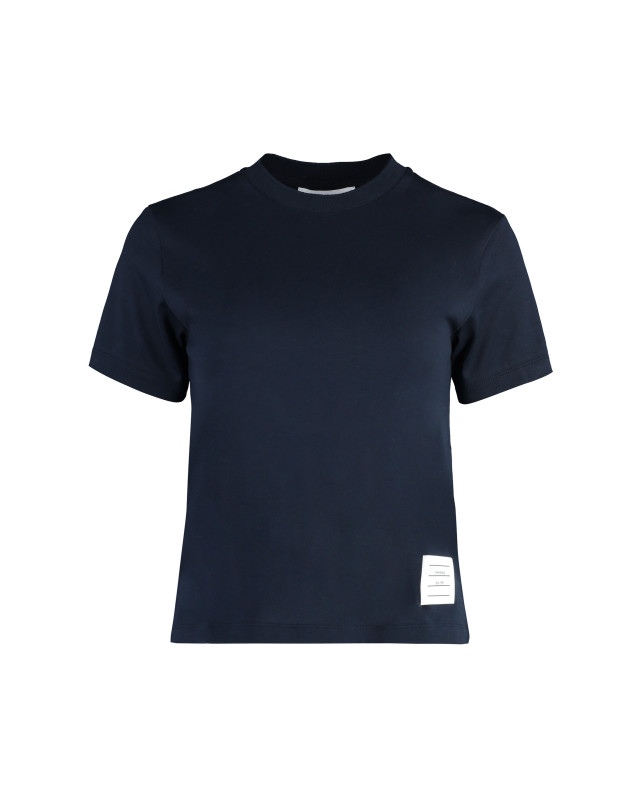 Cotton crew-neck T-shirt