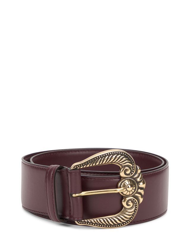 Leather belt