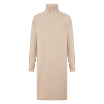 Dress with high collar