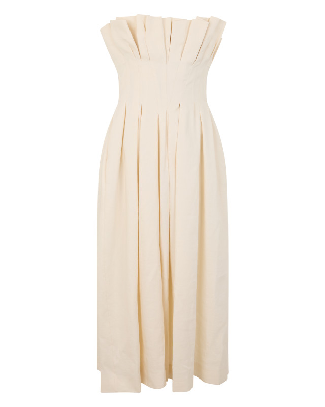 Long dress without straps