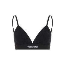 Triangle bra with thin straps