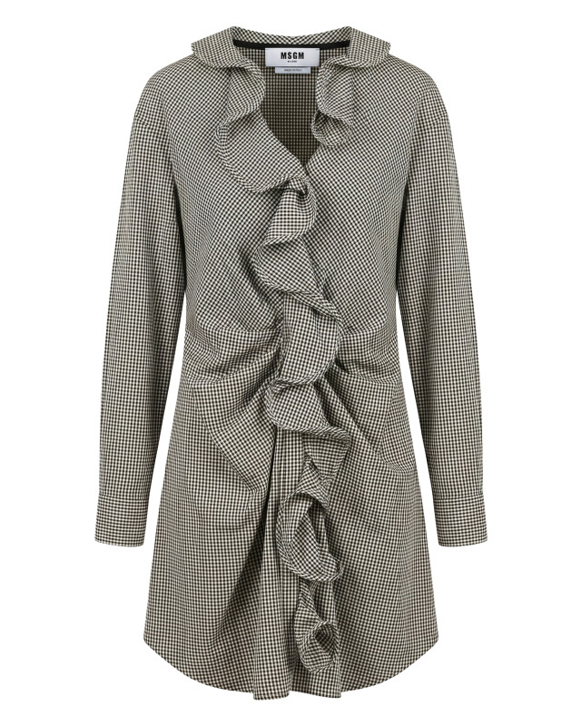 Dress with ruffles
