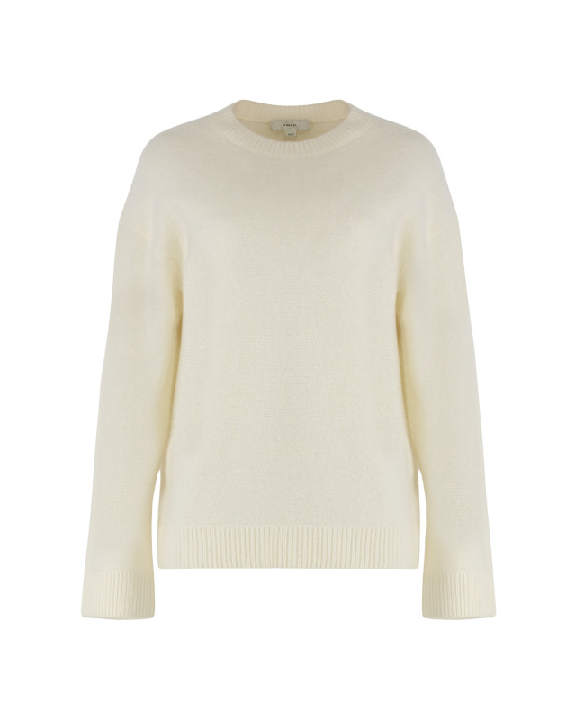 Crew neck cashmere sweater