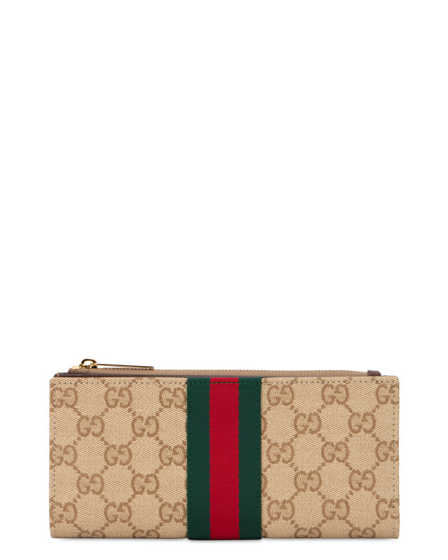 Monogram canvas wallet