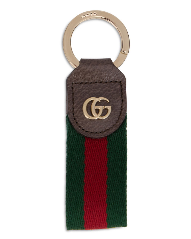 Keychain with web band