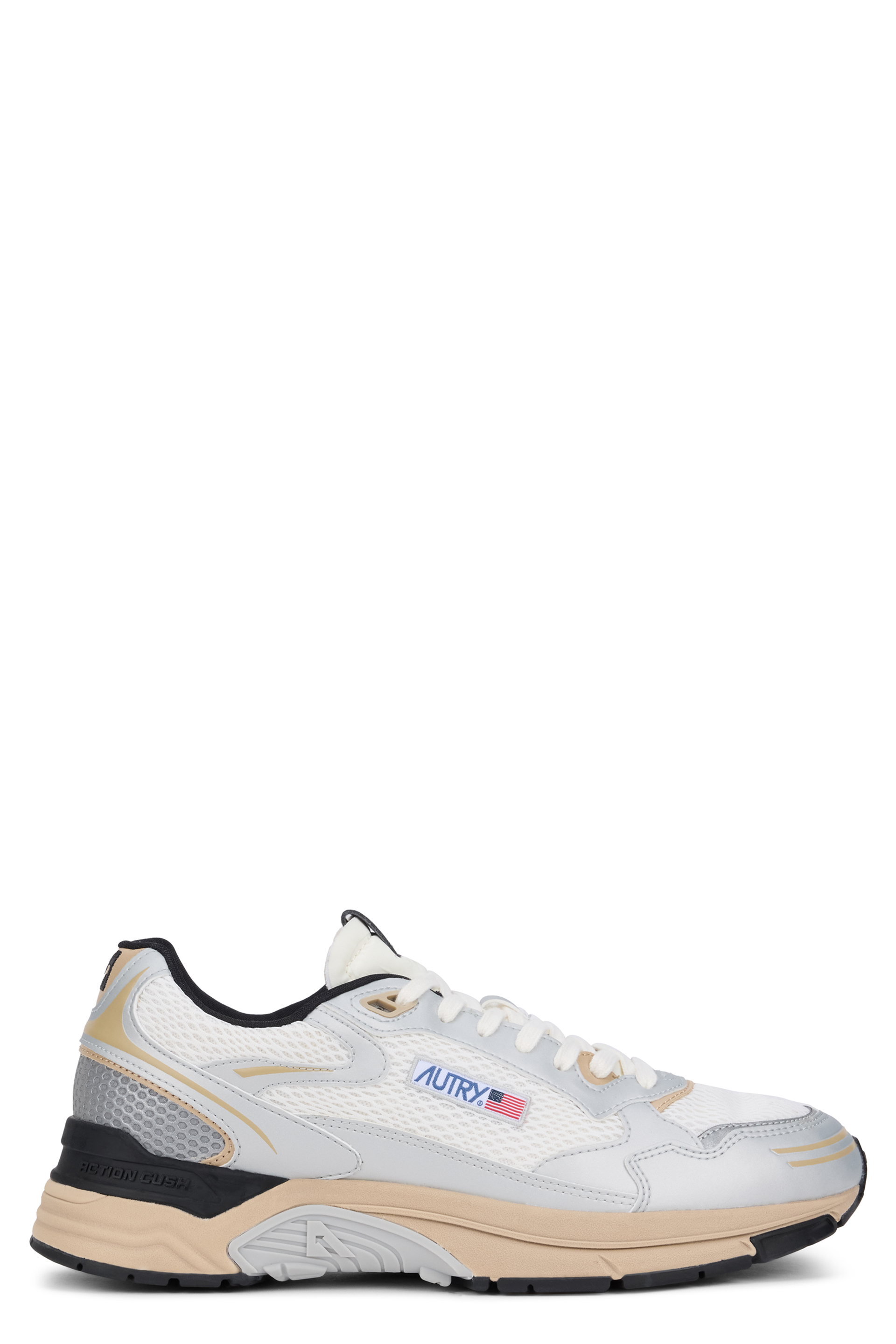 Sneakers with colorful details