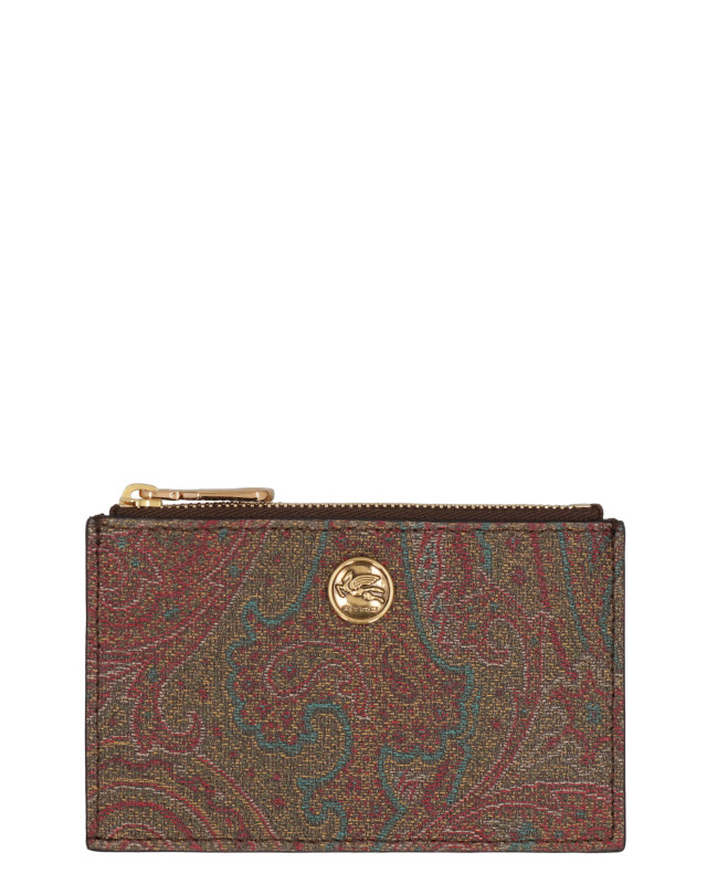 Fabric cardholder Paisley
