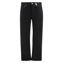 5-pocket straight-leg jeans
