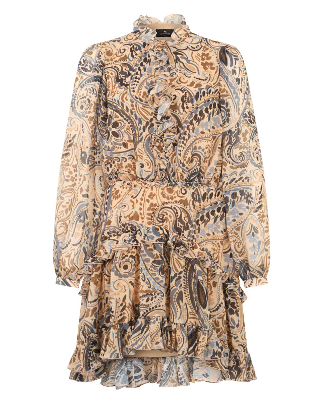 Dress with ruffles