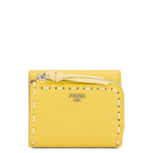 Wallet with contrasting details