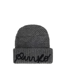 Beanie with embroidered logo