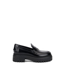 Leather slip-on