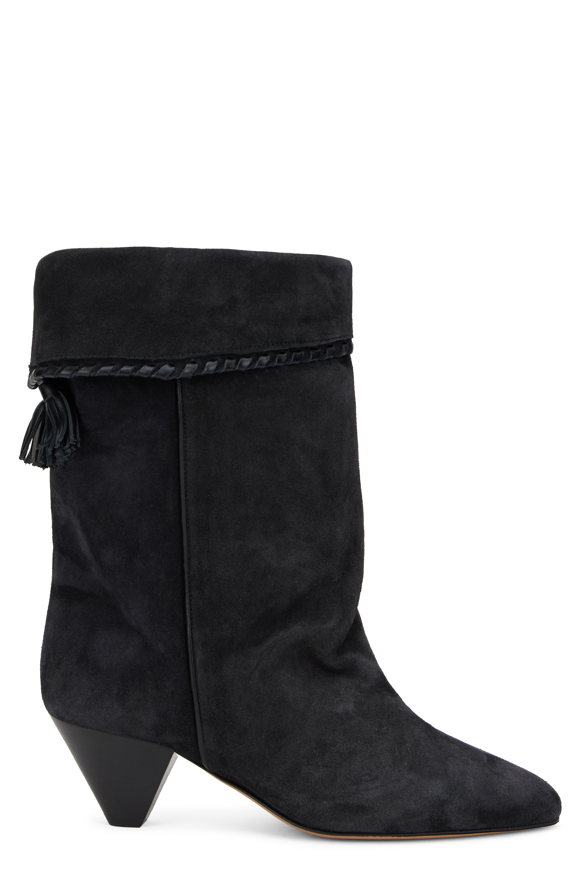 Ankle boot with cone heel