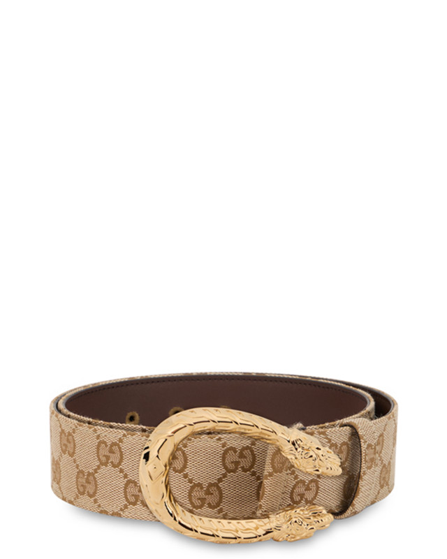 Belt with distinctive buckle