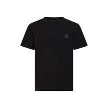 T-shirt with embroidered logo