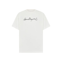 T-shirt with writing