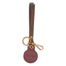 Keychain with paisley print