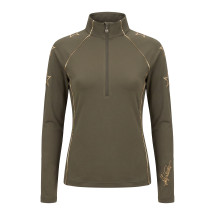 Shirt with zipper