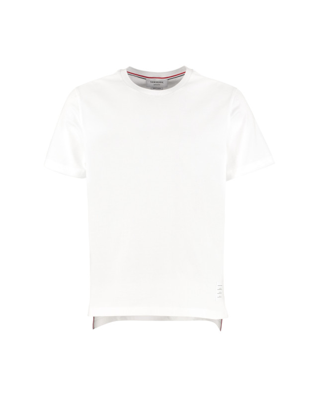 Crew-neck cotton T-shirt