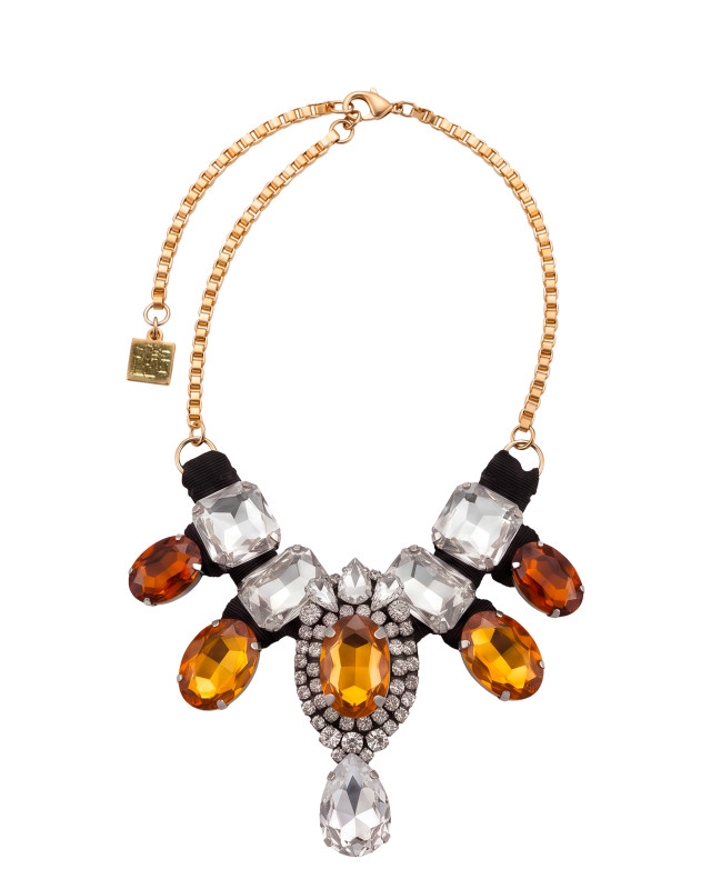 Necklace with stones