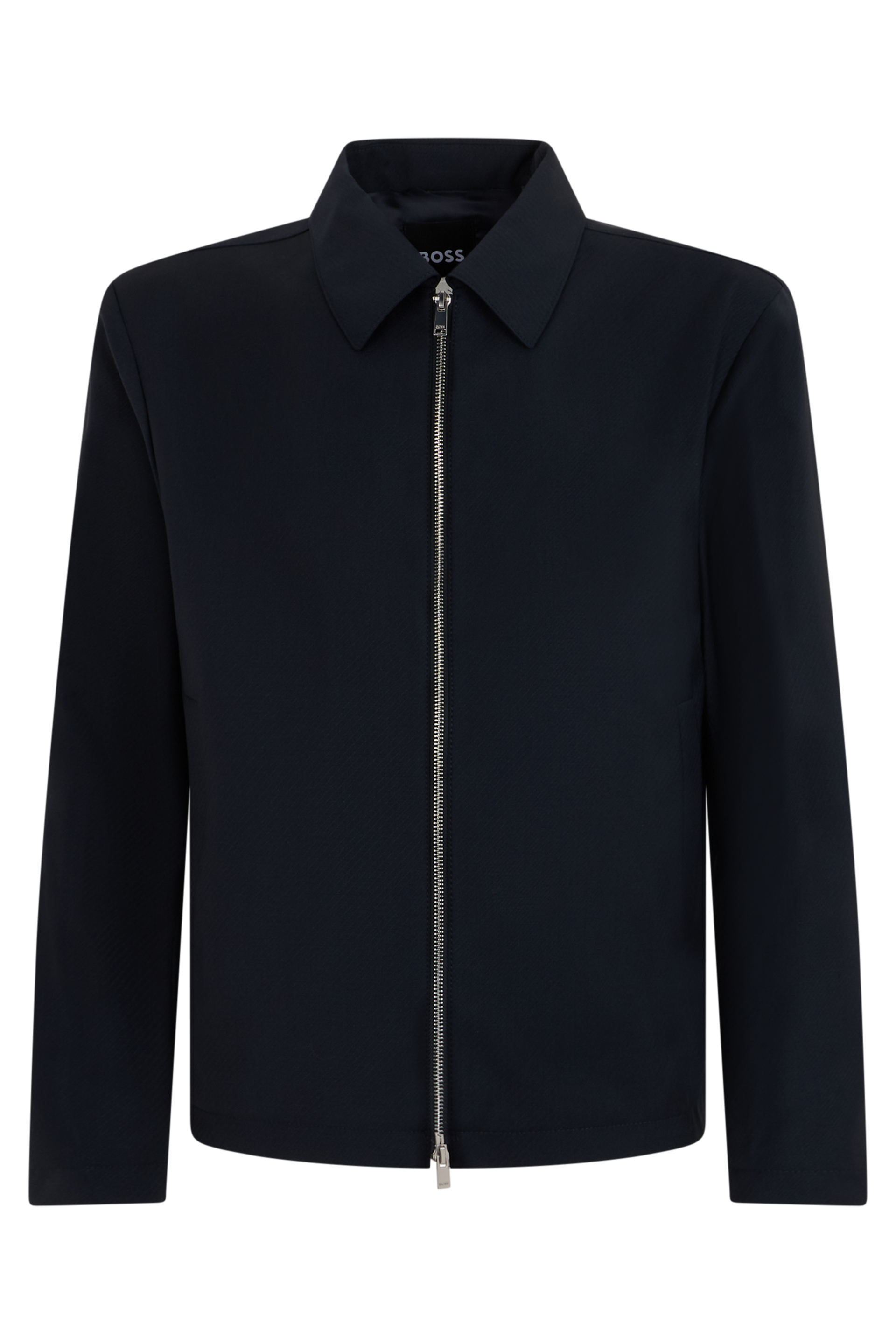 Jacket with zipper