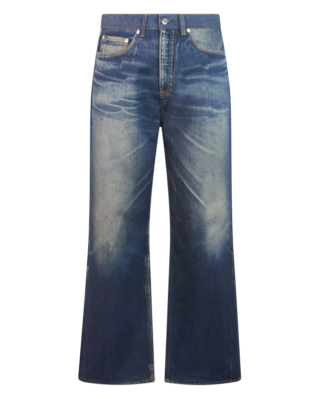 Loose Denim Pants