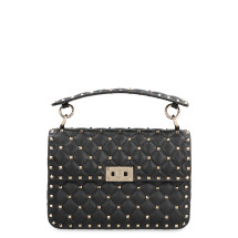 Valentino Garavani - Rockstud Spike media Leather handbag