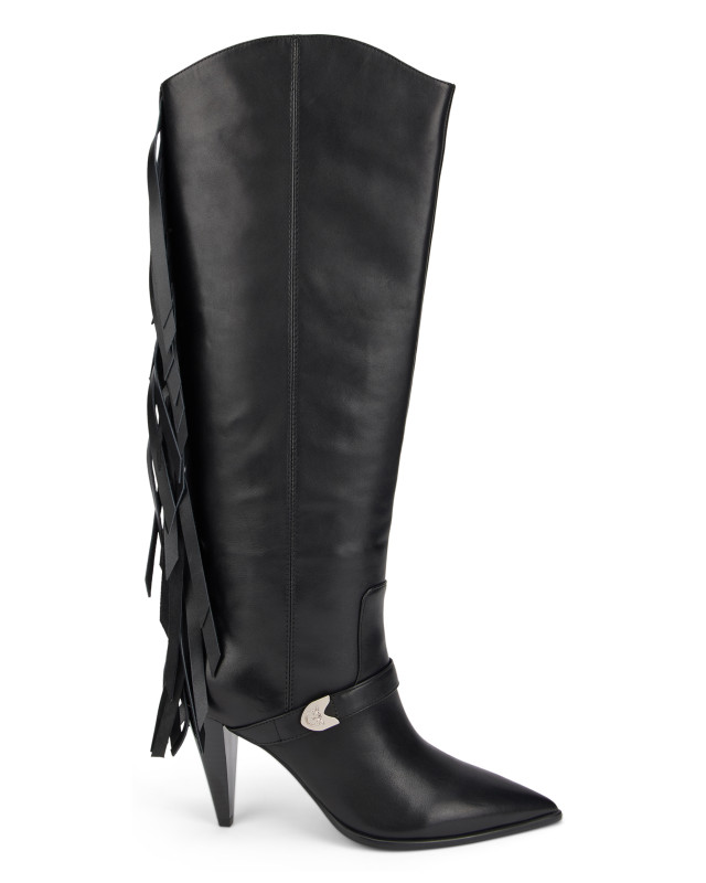 Fringe boots