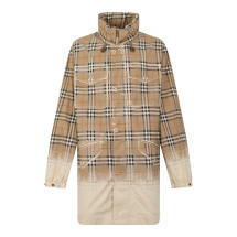 Checkered windbreaker