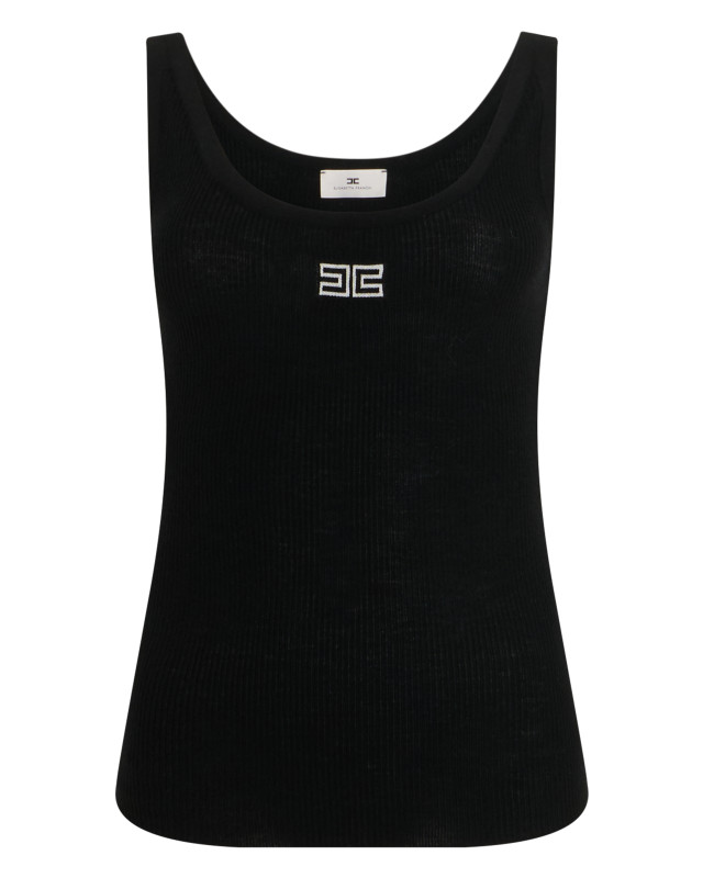 Tank top with logo