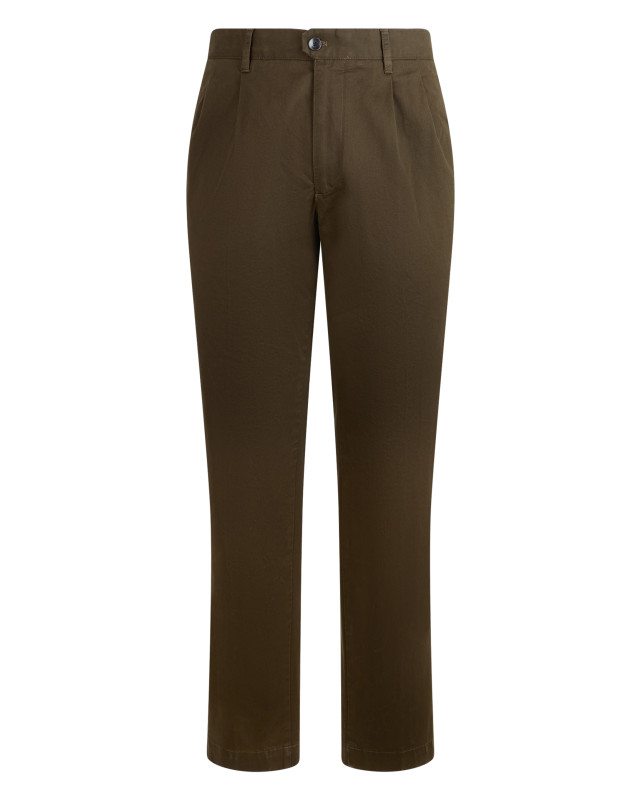 Straight cotton pants