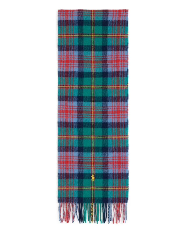 Tartan Scarf with Fringes