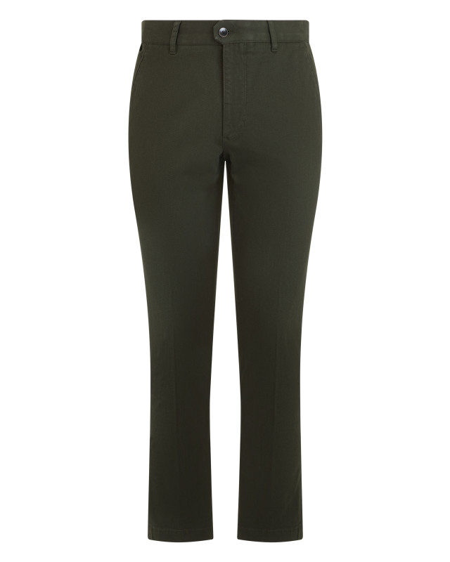 Straight cotton pants