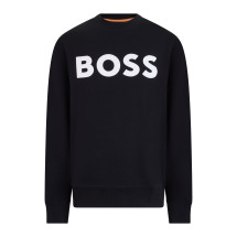 Cotton sweatshirt with logo