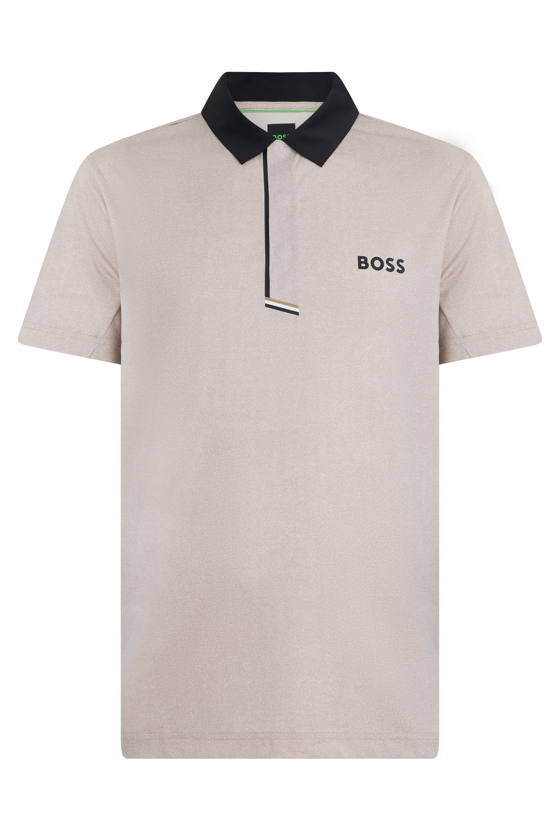 Short-sleeve polo with logo