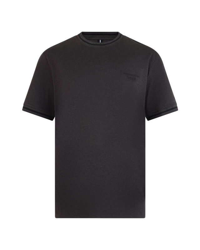 Cotton T-shirt with embroidered logo