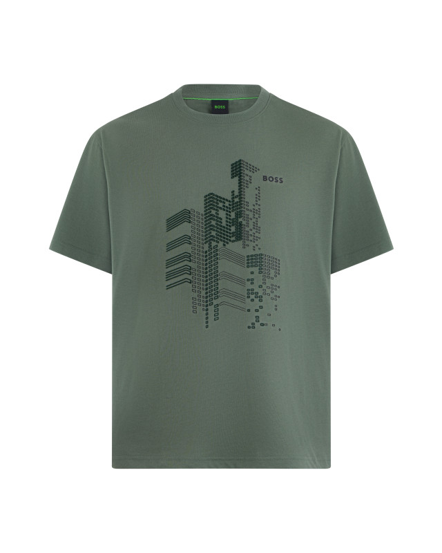 Cotton T-shirt with print
